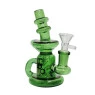 Bong Recycler Cultura Dab 15cm verde