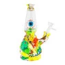 Bong de Silicone e Vidro Eye Pokémon 18cm de frente tabacaria da mata