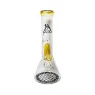 Bong de Vidro Squadafum 8008 c/ Percolator  amarelo