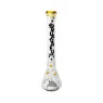 Bong de Vidro Squadafum Ice Glass amarelo