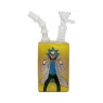 Bong de Vidro Quadrado Rick and Morty 