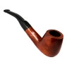 Cachimbo Hobby Curvo Piteira de Resina de frente