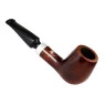 Cachimbo Anel Cromado Reto de frente