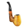 Cachimbo Itália Piteira Curva de frente  tabacaria da mata 