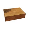 Rolling Box Wood Burning Mandala