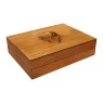 Rolling Box Wood Burning Caveira