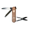 Canivete Victorinox Classic Colors amarelo aberto mostrando as ferramentas
