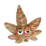 Pelúcia de Cannabis de frente