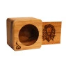 Case Wood Burning Lion