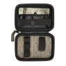 Case Puff Life Clássico Raw Black aberto de frente