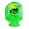 Cinzeiro de Vidro Skull Collection de frente tabacaria da mata
