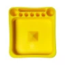 Cinzeiro de Silicone Toka Hauú Colorido amarelo