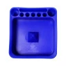 Cinzeiro de Silicone Toka Hauú Colorido azul