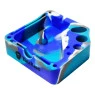 Cinzeiro de Silicone Toka Rauú Camuflagem azul