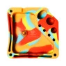 Cinzeiro de Silicone Toka Rauú Camuflagem Laranja