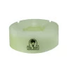 Cinzeiro de Silicone Na Boa Fluorescente c/ Tampa