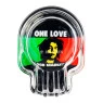 Cinzeiro de Vidro Bob Marley de frente tabacaria da mata 