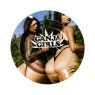 Cinzeiro de Metal Ganja Girls