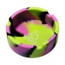 Cinzeiro de Silicone Squadafum Redondo Tie-Dye