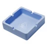Cinzeiro de Silicone Squadafum Quadrado azul