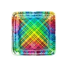 Cinzeiro de Vidro Quadrado arco-iris