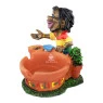 Cinzeiro de Resina Reggae de lado