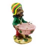 Cinzeiro de Resina Bob Marley de lado