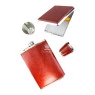 Kit de Cantil Metal Marrom C/ 4 Peças de frente tabacaria da mata