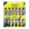 Cartela de Isqueiro Clipper Fluo Leaves
