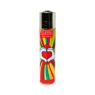 Isqueiro Clipper Hippie Moments Edição para colecionador vermelho