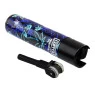 Isqueiro Clipper Fluo Leaves de lado