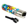 Isqueiro Clipper Hippie Party de lado