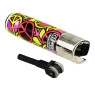 Isqueiro Clipper Hippie Party de lado