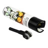 Isqueiro Clipper Space Warriors de lado