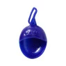 Cuia de Silicone Holder Chaveiro Azul