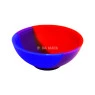 Mini Cuia de Silicone Tie Dye de frente tabacaria da mata