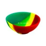 Mini Cuia de Silicone Tie Dye de frente tabacaria da mata