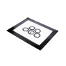 Tapete Oil Pad de Silicone Cultura Dab P de lado