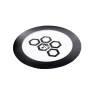 Tapete Oil Pad de Silicone Cultura Dab 15cm de lado tabacaria da mata