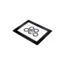 Tapete Oil Pad de Silicone PP de lado