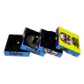 Dichavador da Lion Rolling Circus Cubo Magico 4 Partes aberto mostrando todas as partes