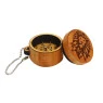 Dichavador Chaveiro Wood Burning Lion