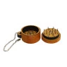 Dichavador Chaveiro Wood Burning 