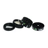 Dichavador de Metal 4 Partes Backwoods 420