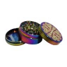 Dichavador de Metal Mandala 3 Partes