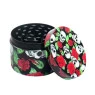 Dichavador de Metal 4 Partes Skull & Roses