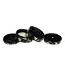 Dichavador de Metal 4 Partes Skull Flowers