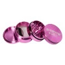 Dichavador de Metal 4 Partes Elements Pink  aberto