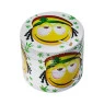 Dichavador Hall Of Weed Pequeno amarelo e branco