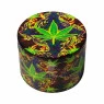 Dichavador Hall Of Weed Grande verde e azul